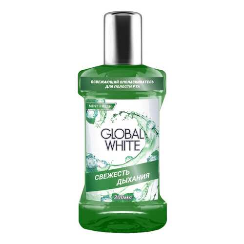 Ополаскиватель для рта Global White Mint Fresh 300 мл в Mirra