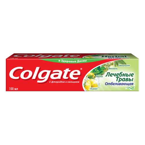 Зубная паста Colgate Лечебные травы отбеливающая 100 мл в Mirra