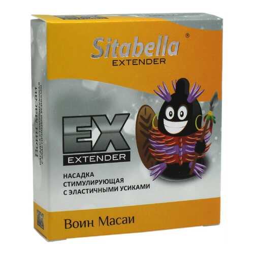 Презерватив-насадка Sitabella Extender Воин Масаи в Mirra