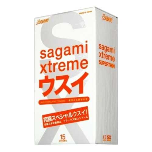 Презервативы Sagami Xtreme Superthin 15 шт. в Mirra