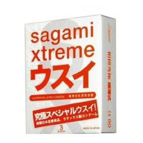 Презервативы Sagami Xtreme Superthin 3 шт. в Mirra