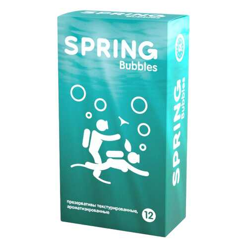 Презервативы SPRING BUBBLES с пупырышками 12 шт. в Mirra