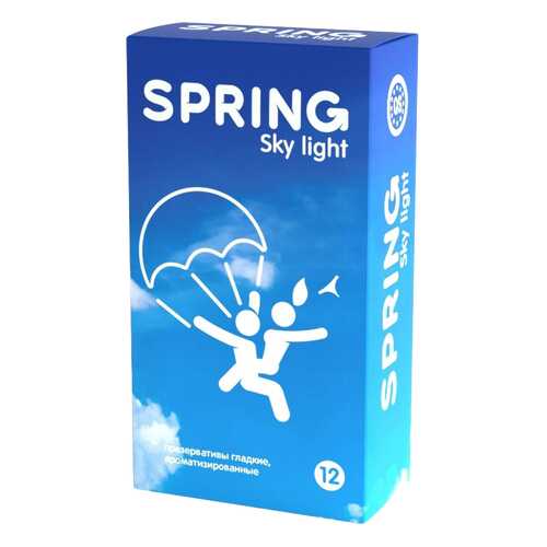 Ультратонкие презервативы SPRING SKY LIGHT 12 шт. в Mirra