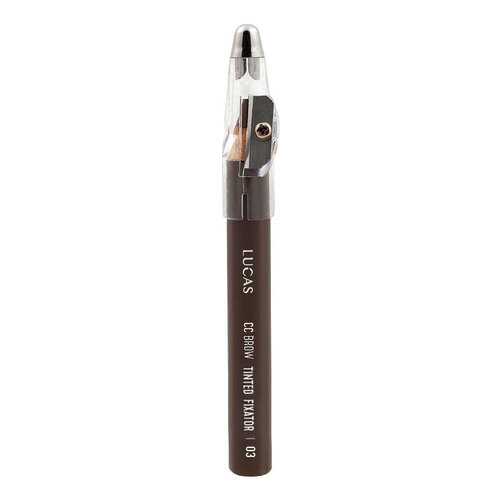 Карандаш для бровей LUCAS CC Brow Tint Wax Fixator №03 Коричневый 2,5 г в Mirra