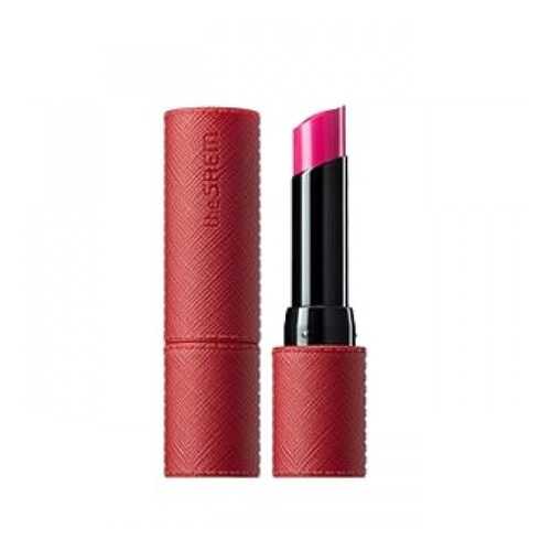 Помада для губ полуматовая THE SAEM Kissholic Lipstick Semi Matte PK06 scene stealer 4,1гр в Mirra