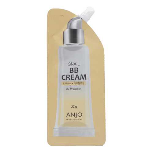 BB крем для лица ANJO Professional с экстрактом муцина улитки Snail BB Cream SPF 50+ 27 г в Mirra