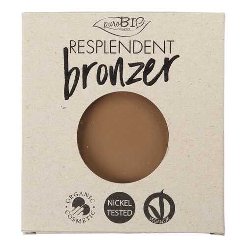 Бронзер PuroBio Resplendent Bronzer 01 Бледно-коричневый 9 г в Mirra