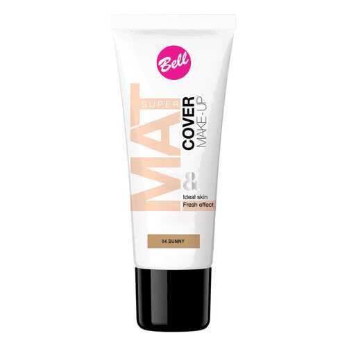 Тональный крем Bell Super Mat Cover Make-up Foundation 04 Sunny 30 мл в Mirra