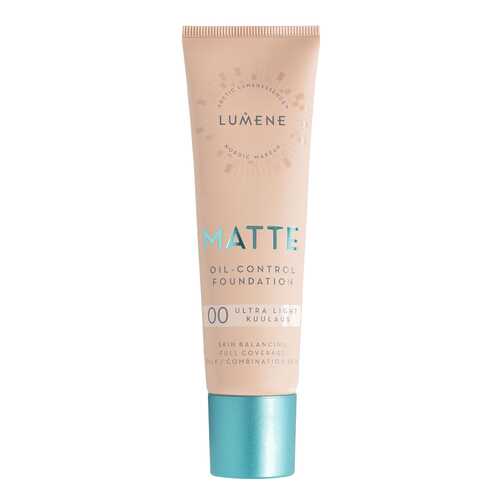 Тональный крем Lumene Matte Oil-control Foundation 00 Ultra Light 30 мл в Mirra