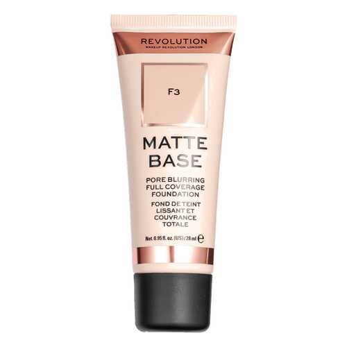 Тональный крем Makeup Revolution Matte Base Foundation F3 в Mirra