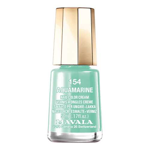 Лак для ногтей MAVALA Mini Color 154 Aquamarine 5 мл в Mirra