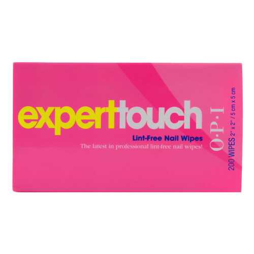 Средство для снятия лака OPI ExpertTouch Nail Wipes 200 шт в Mirra