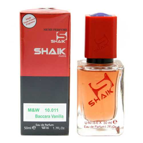 Парфюмерная вода Shaik №10011 Baccara Vanilla Men 50 ml в Mirra