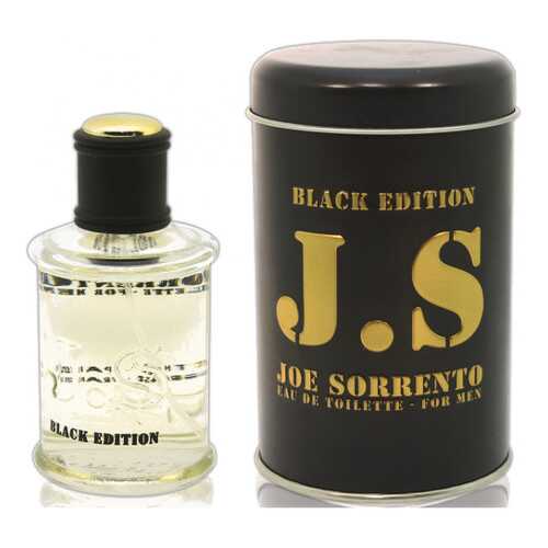 Туалетная вода Jeanne Arthes Joe Sorrento Black Edition 100 мл в Mirra