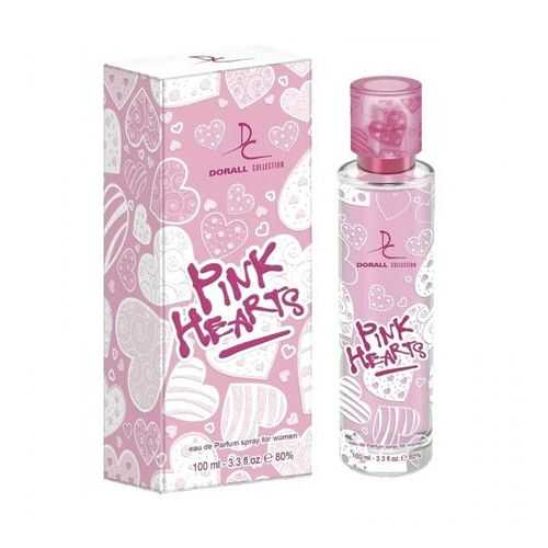 Туалетная вода Pink Hearts Dorall Collection, 100 мл в Mirra