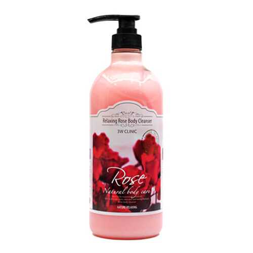 Гель для душа 3W Clinic Rose Relaxing Body Cleanser в Mirra