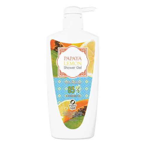 Гель для душа Easy Spa Papaya Lemon Shower Gel 500 мл в Mirra