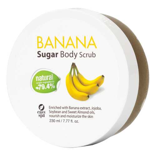 Скраб для тела Easy Spa Banana Body Scrub 230 мл в Mirra