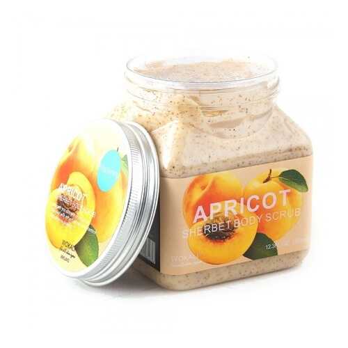 Скраб для тела Абрикос Wokali Apricot Sherbet Body Scrub 350 мл в Mirra