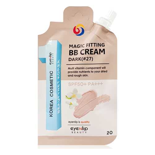 Крем ББ для лица Eyenlip MAGIC FITTING BB CREAM DARK #27 20гр в Mirra