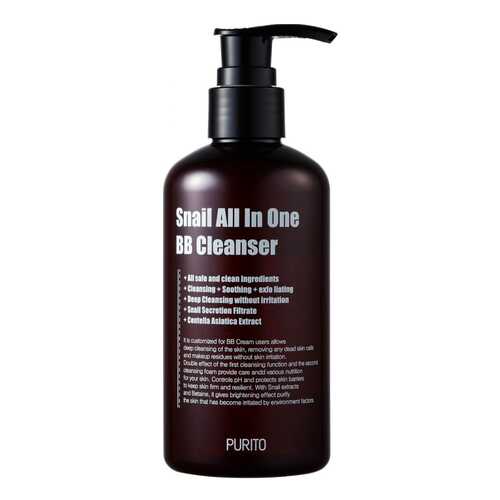 Гель для умывания Purito Snail All In One BB Cleanser 250 мл в Mirra