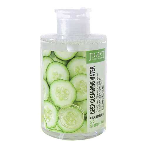 Мицеллярная вода Jigott Deep Cleansing Water Cucumber 530 мл в Mirra