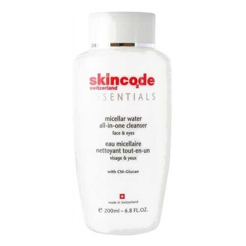 Мицеллярная вода Skincode Essentials Micellar Water All-In-One Cleancer 200 мл в Mirra