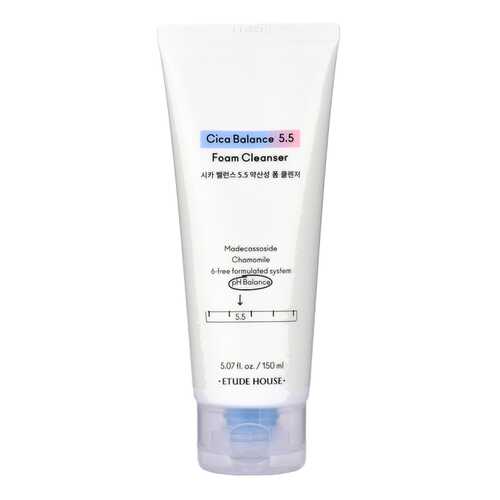 Пенка для умывания Etude House Cica Balance 5.5 Foam Cleanser 150 мл в Mirra