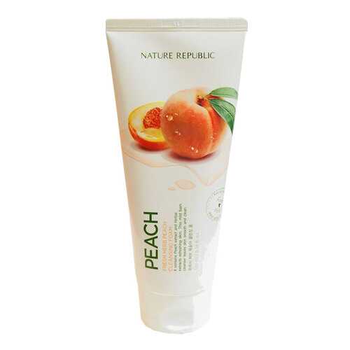 Пенка для умывания Nature Republic Fresh Herb Peach Cleansing Foam 150 мл в Mirra