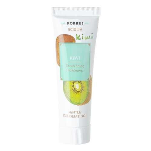 Скраб для лица Korres Gentle Exfoliating Scrub With Kiwi 18 мл в Mirra