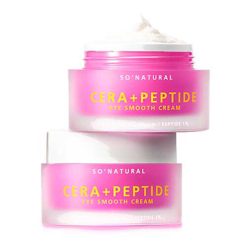 Крем для глаз So Natural Cera+ Peptide Eye Smooth Cream в Mirra