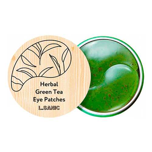 Патчи для глаз L.Sanic Herbal Green Tea Hydrogel Eye Patches 60 шт в Mirra