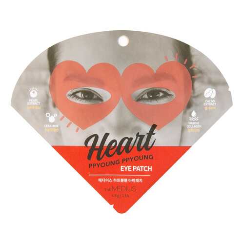 Патчи для глаз MEDIUS Heart Ppyoung Ppyoung Eye Patch в Mirra