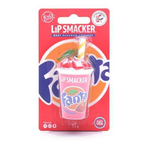 Бальзам для губ Lip smacker с ароматом Fanta Strawberry в Mirra