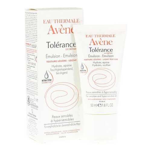 Эмульсия Avene Tolerance Extreme увлажняющая успокаивающая, 50 мл в Mirra