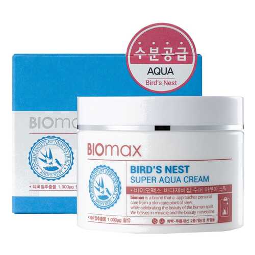 Крем для лица BIOmax Bird's nest Super Aqua Cream 100мл в Mirra