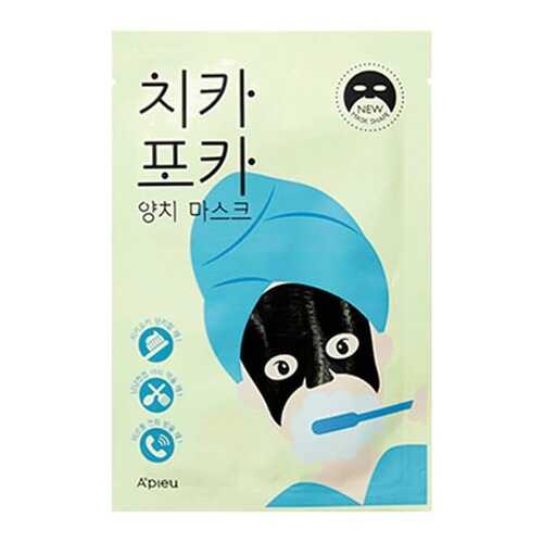 Маска для лица A'Pieu Chi Ka Po Ka Tooth Brushing Mask 17 г в Mirra