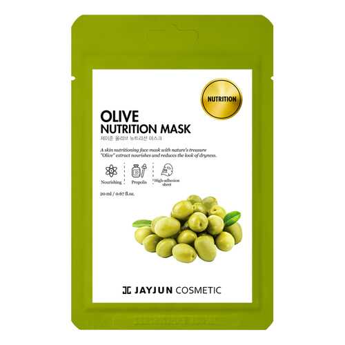 Маска для лица JayJun Olive Nutrition Mask 20 мл в Mirra