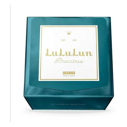 Маска для лица LuLuLun антивозрастная Face Mask Precious Green 32 шт в Mirra