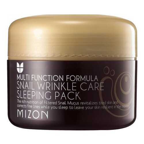 Маска для лица MIZON Snail Wrinkle Care Sleeping Pack 80 мл в Mirra