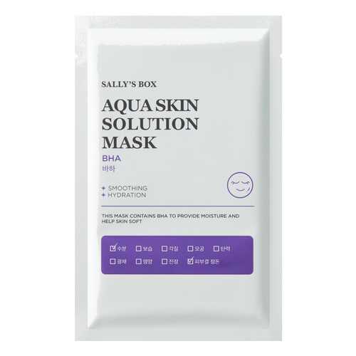 Маска для лица Sally's Box Aqua Skin Solution Mask BHA 22 мл в Mirra