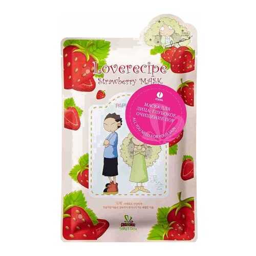 Маска для лица Sally's Box Loverecipe Strawberry Mask 20 мл в Mirra