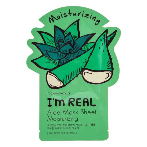 Маска для лица Tony Moly I'm Real Aloe Mask Sheet 21 мл в Mirra