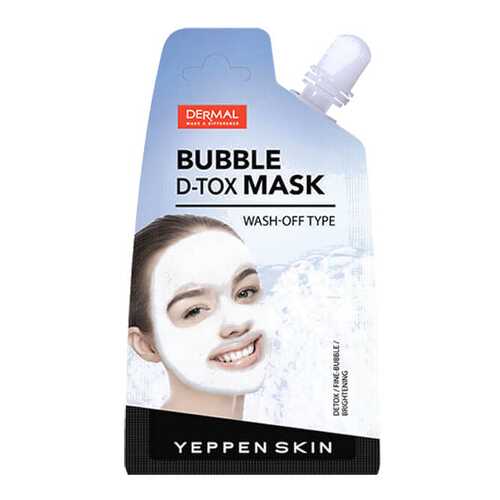 Маска для лица Yeppen Skin Bubble D-Tox Mask 25 мл в Mirra