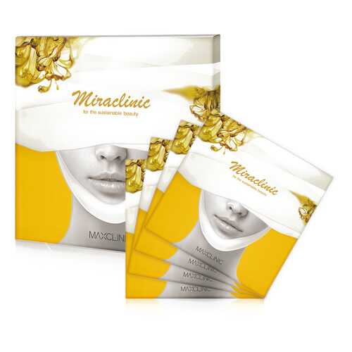 Набор масок для лица Maxclinic Miraclinic Ampoule Gypsum Mask Pack 4 шт в Mirra