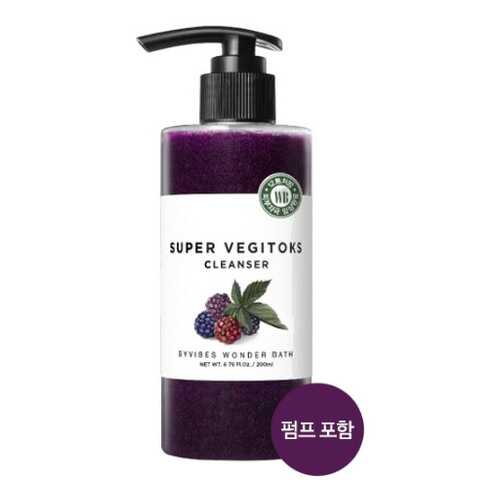 Очищение для упругости кожи Chosungah By wonder bath super vegitoks cleanser-purple 200мл в Mirra