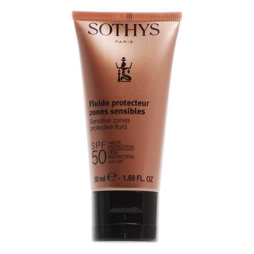 Сыворотка для лица Sothys Sensitive Zones Protective Fluid High Protection SPF 50 50 мл в Mirra