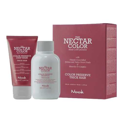 Kit Color Preserve - Thick Hair Шампунь100мл + Маска50мл для ухода за плот,в, в Mirra