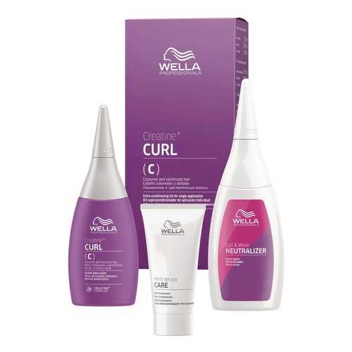 Набор средств для волос Wella Professionals Creatine+ Curl (C) 30 мл + 75 мл + 100 мл в Mirra