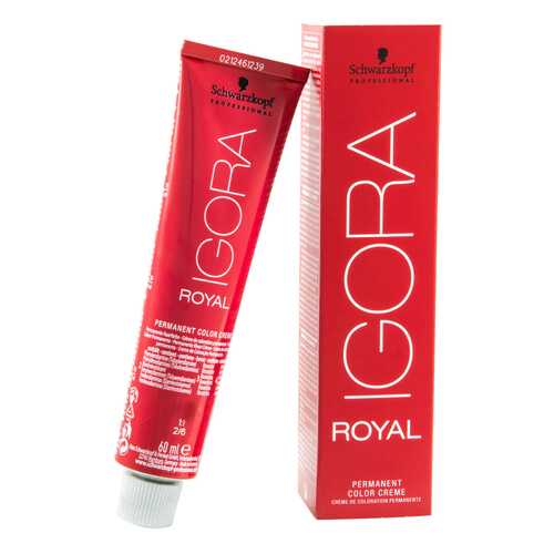 Краска для волос Schwarzkopf Professional Igora Royal 1-0 Черный натуральный 60 мл в Mirra